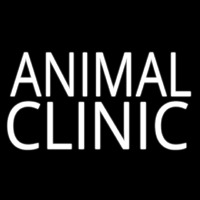 Animal Clinic Block Enseigne Néon