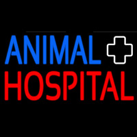 Animal Hospital With Logo Enseigne Néon