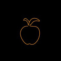 Apple Enseigne Néon
