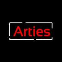 Arties With Border Enseigne Néon