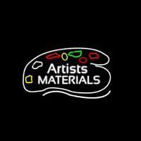 Artists Materials Enseigne Néon