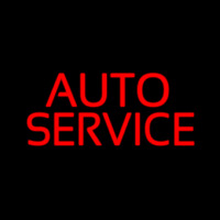 Auto Service Enseigne Néon