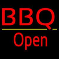 BBQ Open Enseigne Néon