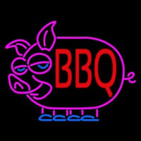 BBQ Pig Enseigne Néon