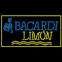 Bacardi Limon Rum Sign Enseigne Néon