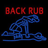 Back Rub With Logo Enseigne Néon