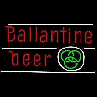 Ballantine Green Logo Beer Enseigne Néon