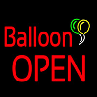 Balloon Block Open Enseigne Néon