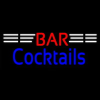 Bar Cocktails Real Neon Glass Tube Enseigne Néon