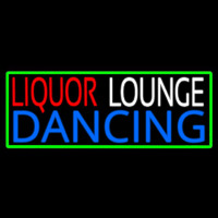 Bar Liquor Lounge Dancing With Wine Glasses Enseigne Néon