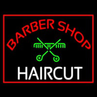 Barbershop Haircut  Enseigne Néon