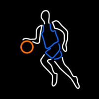 Basketball Player Enseigne Néon