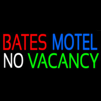 Bates Motel No Vacancy Enseigne Néon