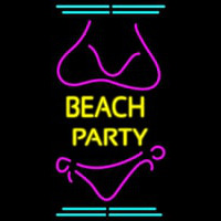 Beach Party 2 Enseigne Néon