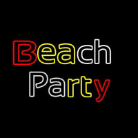 Beach Party Multicolor Enseigne Néon