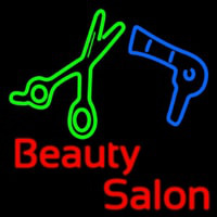 Beauty Salon Logo Enseigne Néon