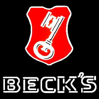 Beck Key Label Beer Sign Enseigne Néon