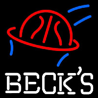 Becks Basketball Beer Enseigne Néon