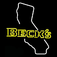 Becks California Beer Enseigne Néon
