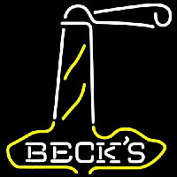 Becks Light House Beer Enseigne Néon