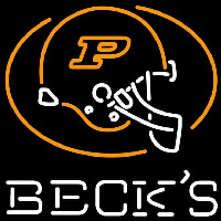 Becks Purdue University Calumet Beer Sign Enseigne Néon