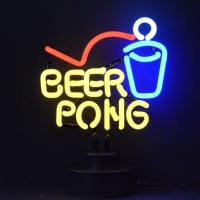 Beer Pong Desktop Enseigne Néon