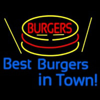 Best Burgers Intown Enseigne Néon