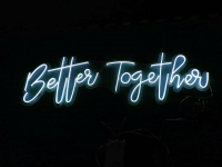 Better Together Enseigne Néon