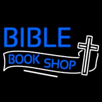 Bible Book Shop Enseigne Néon