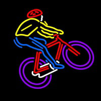 Bicycle Racer Enseigne Néon