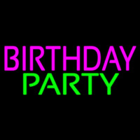 Birthday Party 4 Enseigne Néon