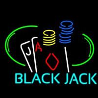 Black Jack Enseigne Néon