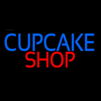 Block Cupcake Shop Enseigne Néon