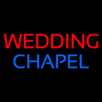 Block Wedding Chapel Enseigne Néon