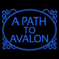 Blue A Path To Avalon Enseigne Néon