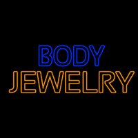 Blue And Orange Body Jewelry Enseigne Néon