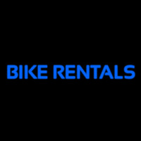 Blue Bike Rentals Enseigne Néon