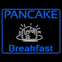 Blue Border Pancake Breakfast Enseigne Néon