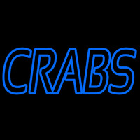 Blue Crabs Enseigne Néon