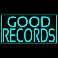 Blue Good Records Border Enseigne Néon