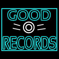Blue Good Records Border Enseigne Néon