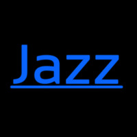 Blue Jazz Line 2 Enseigne Néon
