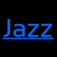 Blue Jazz Line Enseigne Néon