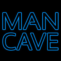 Blue Man Cave Enseigne Néon