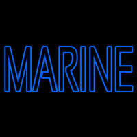 Blue Marine Enseigne Néon