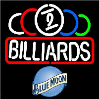 Blue Moon Ball Billiard Te t Pool Beer Sign Enseigne Néon