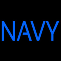 Blue Navy Enseigne Néon