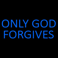 Blue Only God Forgives Enseigne Néon