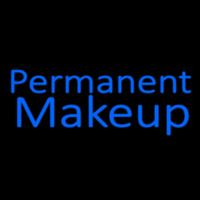 Blue Permanent Makeup Enseigne Néon