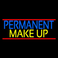 Blue Permanent Makeup Enseigne Néon